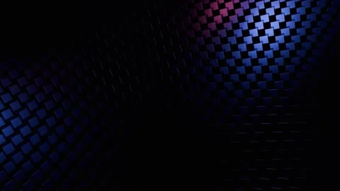 Abstract Purple and Blue Cube Pattern Background Stock Footage 306047492