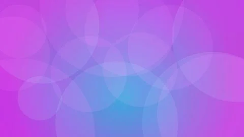 Abstract purple and blue gradient background with translucent overlapping c.. Stock Illustration