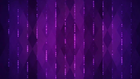 Abstract Purple and Blue Looping Background with Argyle Pattern and Particles Stock Footage 125283653