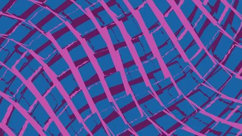 Abstract purple and blue pixel art texture Illustrazione stock