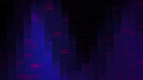 Abstract purple and blue pixelated background with pink accents. Stock Footage 335944921
