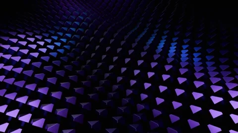 Abstract Purple and Blue Triangular Wave Pattern Background Stock Footage 305245735