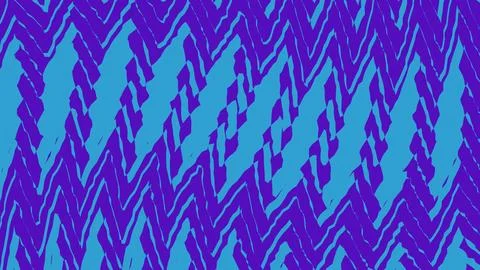 Abstract purple and blue zigzag wave pattern background Stockillustratie