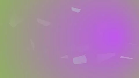 Abstract Purple and Green Gradient Background with Floating Geometric Shard.. Stock Illustration