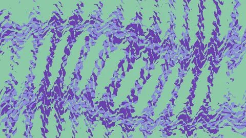 Abstract purple and green wave pattern background 库存插图