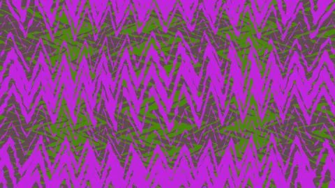 Abstract purple and green zig zag wave pattern background Stock Illustration