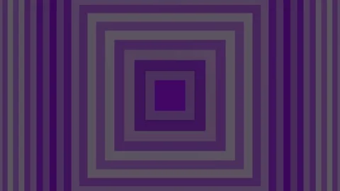Abstract Purple and Grey Geometric Square Tunnel Loop Animation Stock Footage 328616201