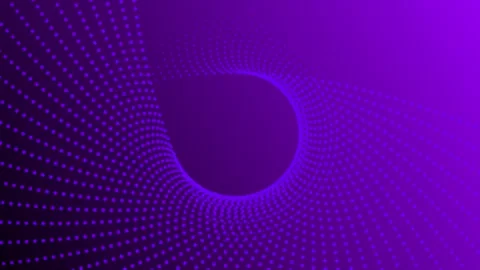 Abstract Purple and Light Blue Flowing Shape Background 動画素材 315080671