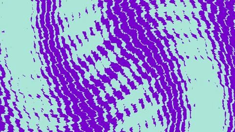 Abstract purple and light blue wavy lines pattern Illustrazione stock