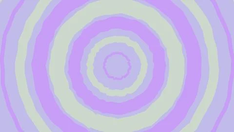 Abstract purple and light green circular ripple pattern Illustrazione stock
