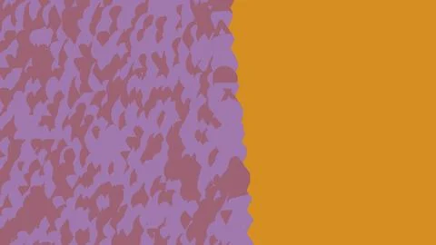 Abstract purple and orange split background texture Illustrazione stock