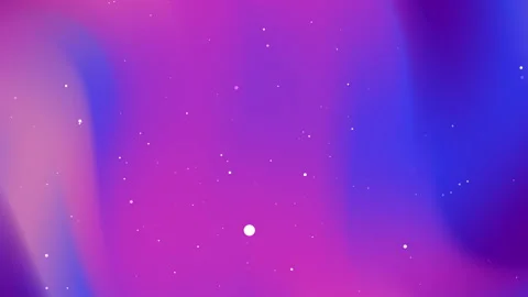 Abstract Purple and Pink Gradient Background with Particles 動画素材 335181669