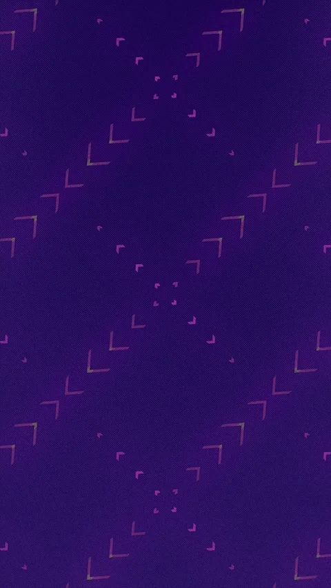 Abstract Purple and Pink Shape Animation on Checkered Background Stock Footage 302241569