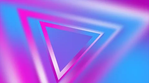 Abstract purple and pink triangles bright juicy blurred abstract loop backg.. 스톡 일러스트