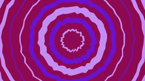 Abstract purple and red circular wave pattern background イラスト素材
