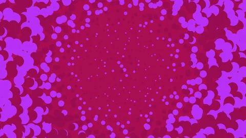 Abstract purple and red pixelated digital pattern background Stockillustratie