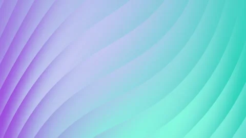 Abstract Purple And Teal Gradient Background With Wavy Lines Video stock 302854034