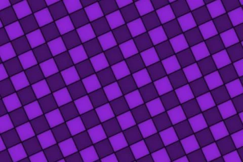 Abstract purple and violet checkered pattern background Stock Illustration