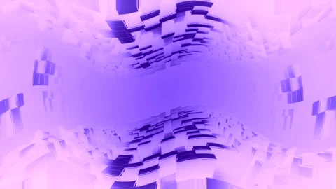 Abstract Purple and White Pattern Stock Footage 289122902