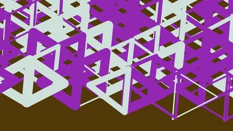 Abstract purple and white triangle pattern background 스톡 일러스트