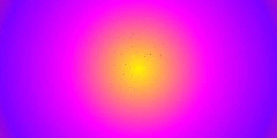 Abstract purple and yellow gradient background with light Stock Illustration