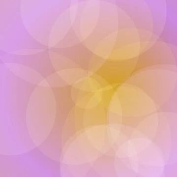 Abstract Purple and Yellow Gradient Background with Soft Overlapping Mesh C.. Stock Illustration