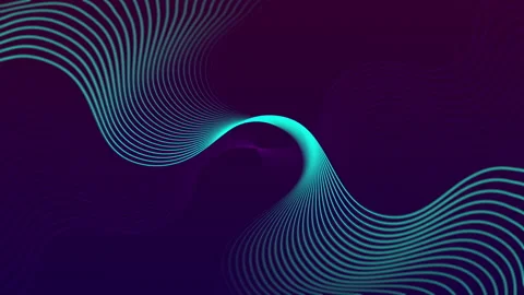 Abstract purple background with colorful gradient circles. Stock Footage 164895063