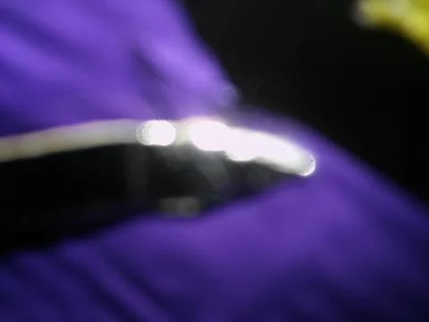 Abstract purple background with different elements in blurry effect Stock Photos