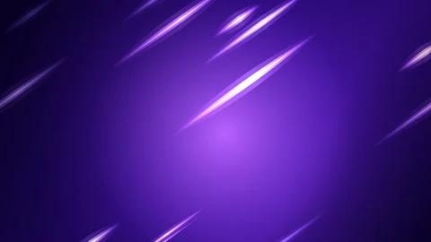 Abstract purple background with dynamic glowing light streaks and futuristic mo Stock Footage 348206968
