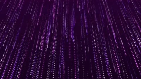 Abstract purple background with falling particles Stock Footage 113862533