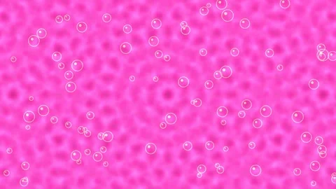 Abstract purple background with floating bubbles, seamless loop animation Stock Footage 332584627