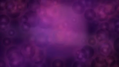 Abstract purple background with floating circular bokeh lights Stock Footage 335941724