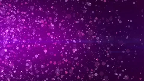 Abstract purple background with floating glowing particles Stock Footage 336111205