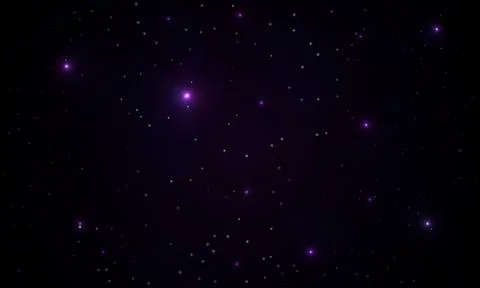Abstract purple background of a galaxy Stock Illustration