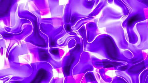 Abstract purple background with glowing squares ideal for digital design Stock Footage 302861670