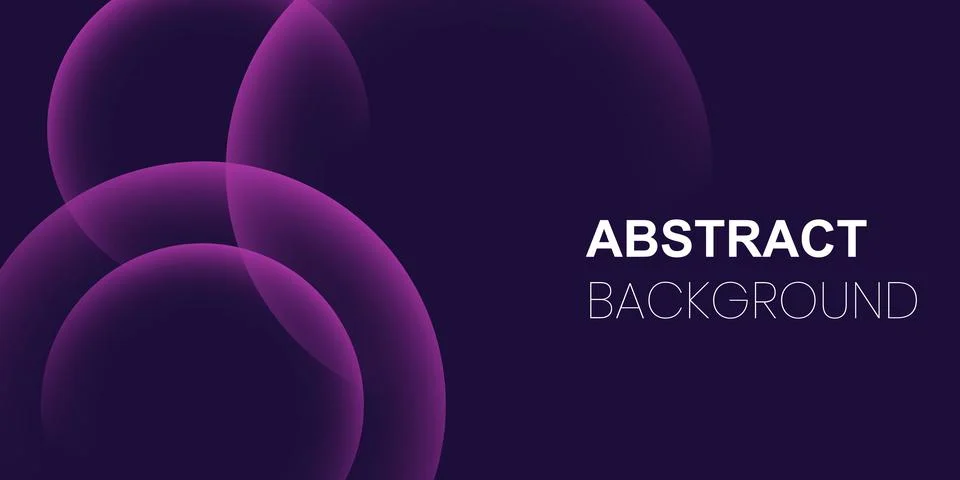 Abstract purple background. Gradient circle wallpaper. Modern geometric backg 스톡 일러스트