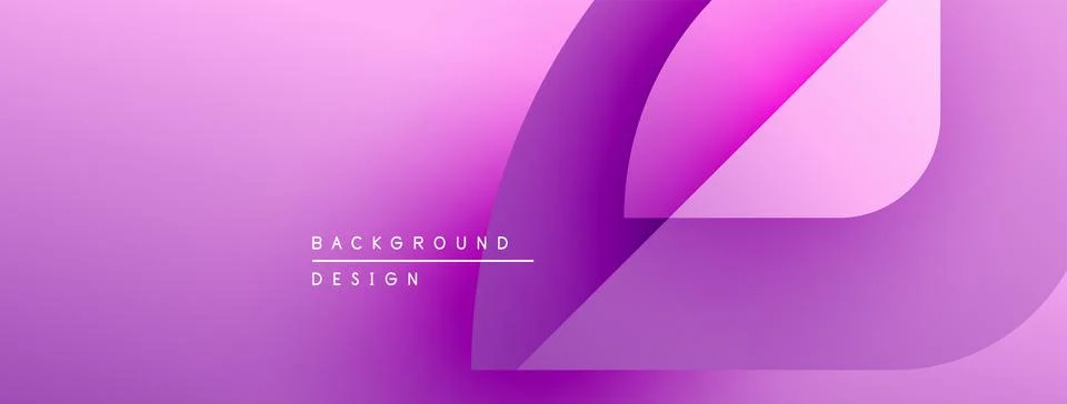 Abstract purple background. Gradient layers create dynamic visual effect. イラスト素材