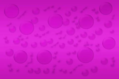 Abstract purple background illustration with bubbles Stock Illustration