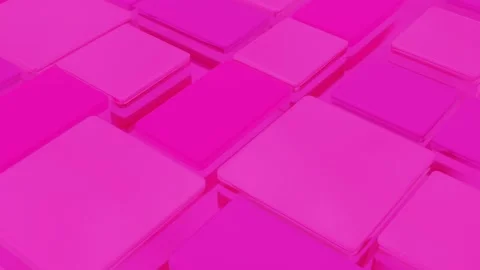 Abstract purple background increasing and decreasing rectangular tiles 3d render Stock Footage 304650344