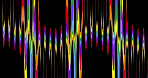 Abstract purple background with lines.  Animation video background, error video  Vídeos de archivo 316839547
