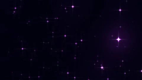 Abstract purple background with lots of small, glowing stars and sparks. Vídeos de archivo 305046489