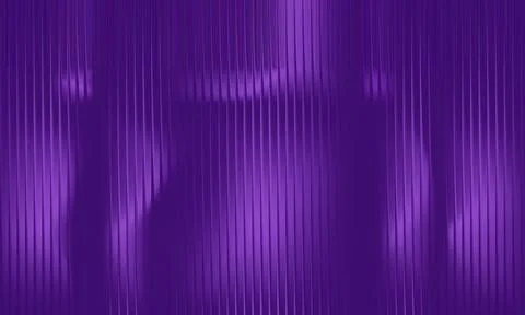 Abstract Purple Background with Metallic Vertical Lines and Grainy Light Ri.. Stock Illustration