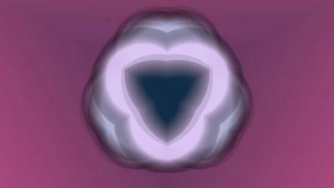 Abstract Purple Background with Rotating Shape. Stock Footage 329483104