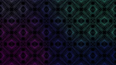 Abstract purple background with shining multicolored squares Video stock 220049806