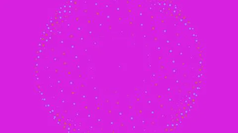 Abstract purple background with small light blue dots pattern Stock Illustration