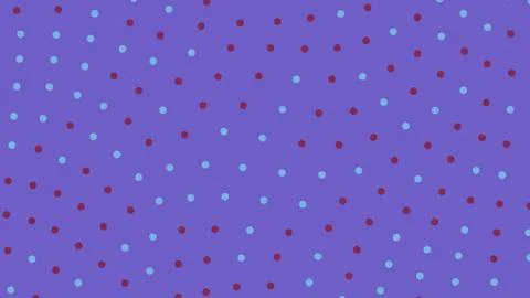 Abstract purple background with small red and blue dots 스톡 일러스트