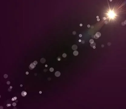 Abstract purple background with soft light bokeh wallpaper background. Stock Illustration