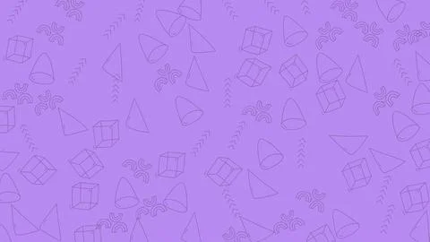 Abstract Purple Background with Subtle Geometric Patterns. Stock Illustration