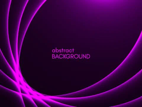 Abstract purple background. Violet lines on dark backdrop Stock-Illustration