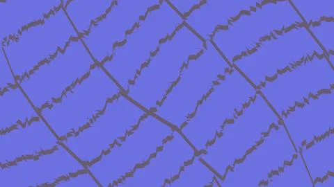 Abstract purple background with wavy grid pattern design Illustrazione stock
